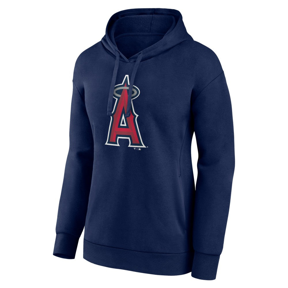 Los Angeles Angels Fanatics Women's Logo Pullover Hoodie On Sale