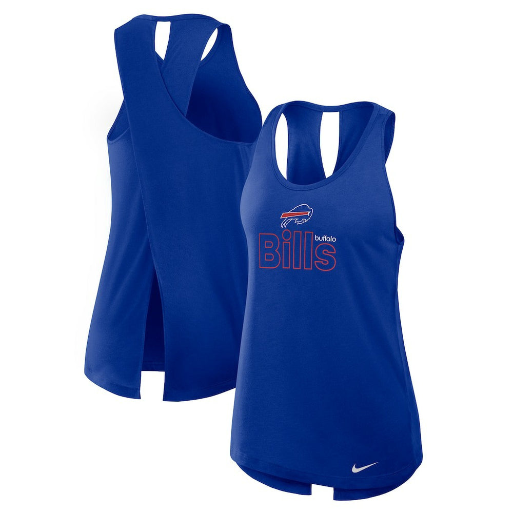 Buffalo Bills Women's Plus Size Performance Tank Top Royal - Nike