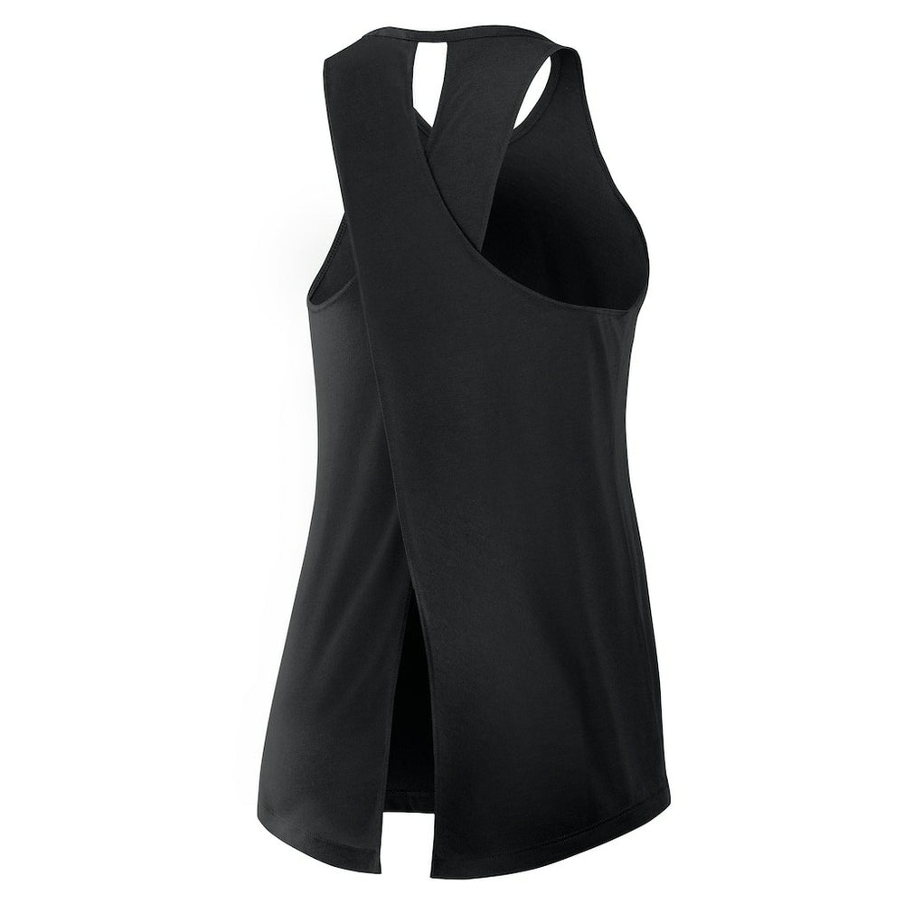 Pittsburgh Steelers Women's Plus Size Performance Tank Top Black - Nike