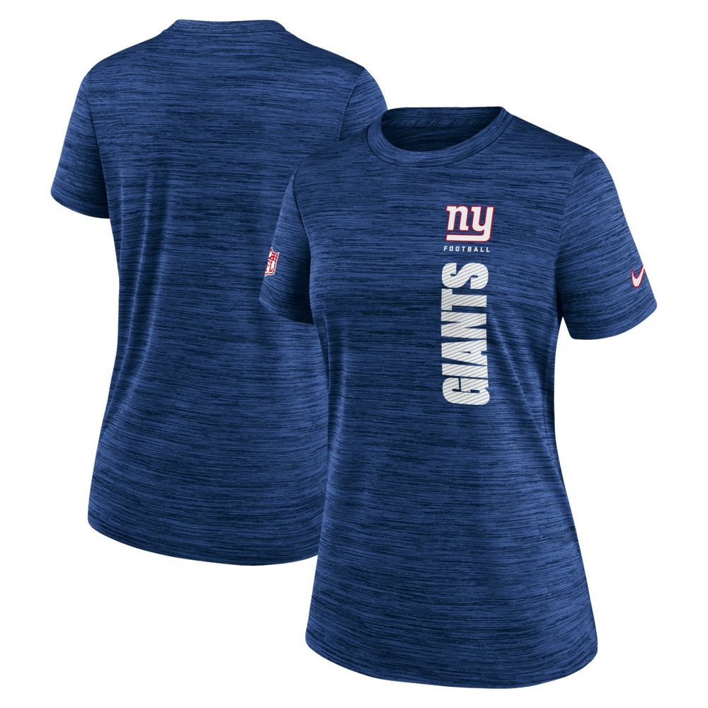 New York Giants Women's Sideline Velocity Dri-FIT T-Shirt Royal - Nike