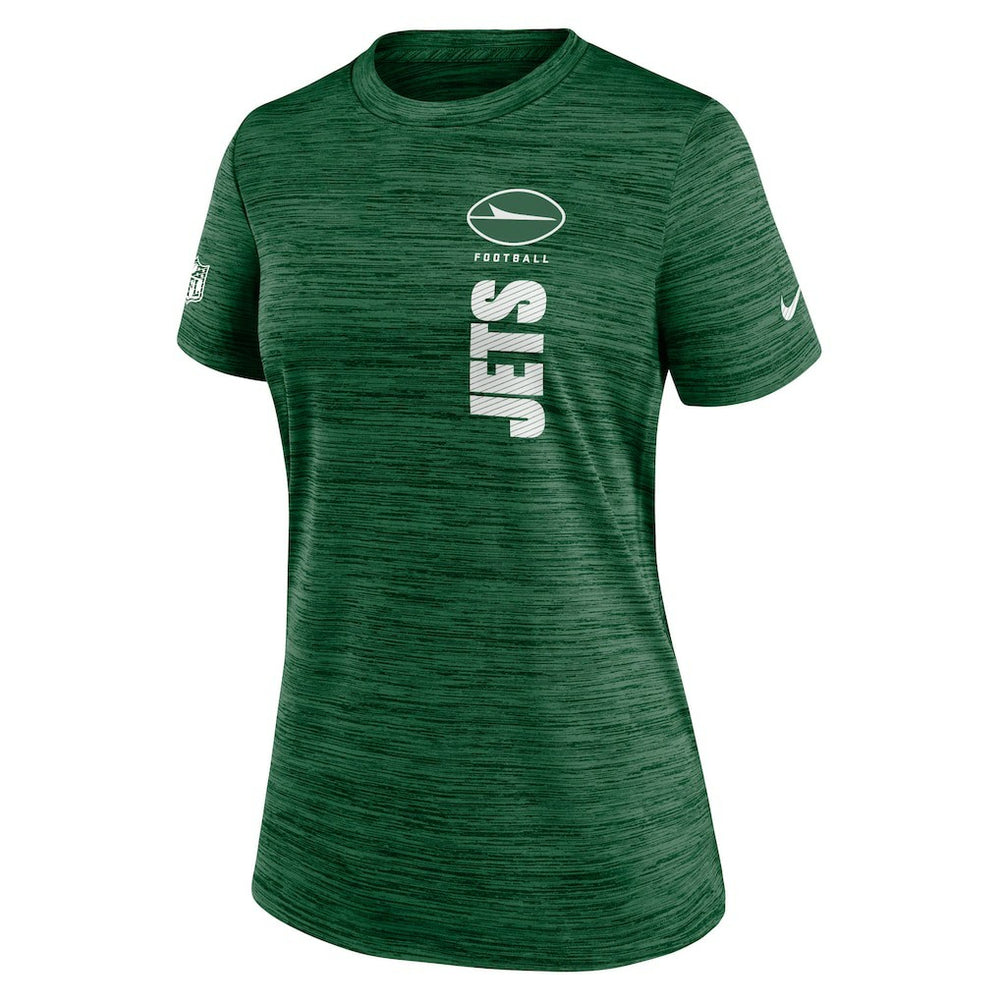 New York Jets Women's Sideline Velocity Dri-FIT T-Shirt Green - Nike