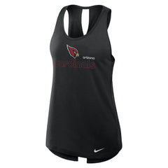 Arizona Cardinals Women's Open-Back Crisscross Dri-FIT Tank Top Black - Nike