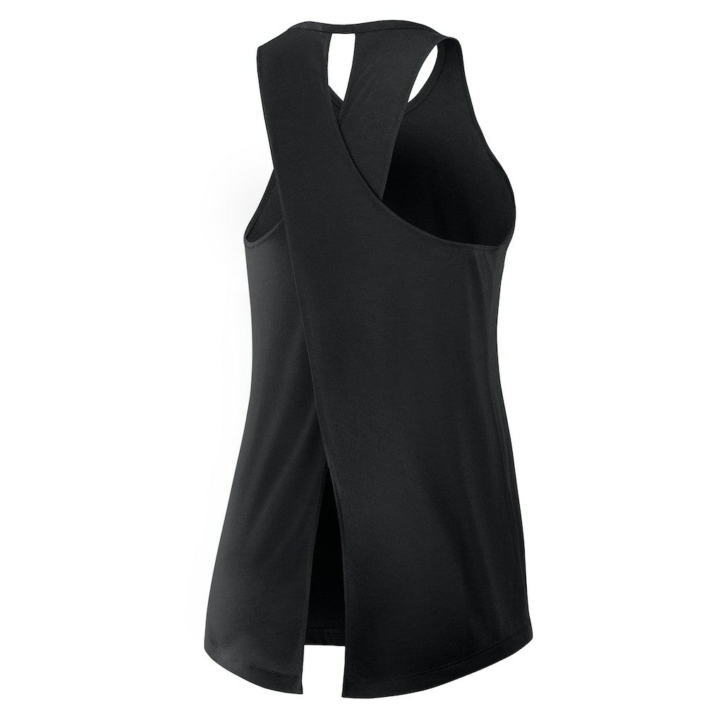 Arizona Cardinals Women's Open-Back Crisscross Dri-FIT Tank Top Black - Nike