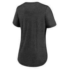 New York Jets Women's Fashion Tri-Blend T-Shirt Heather Black - Nike