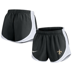New Orleans Saints Women's Tempo Dri-FIT Shorts Black - Nike