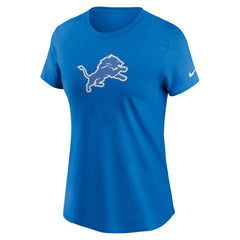 Detroit Lions Women's Primary Logo T-Shirt Blue - Nike