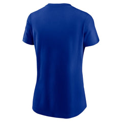 New England Patriots Women's Throwback Primary Logo T-Shirt Royal - Nike