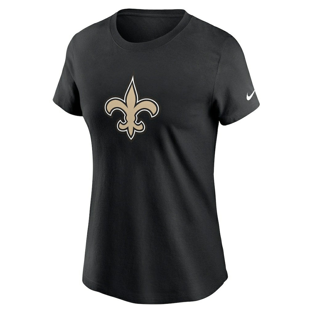 New Orleans Saints Women's Primary Logo T-Shirt Black - Nike