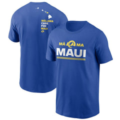 Los Angeles Rams x Maui Relief T-Shirt Royal - Nike