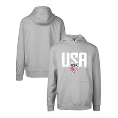 USMNT Levelwear Youth Podium Mascot Pullover Hoodie - Gray