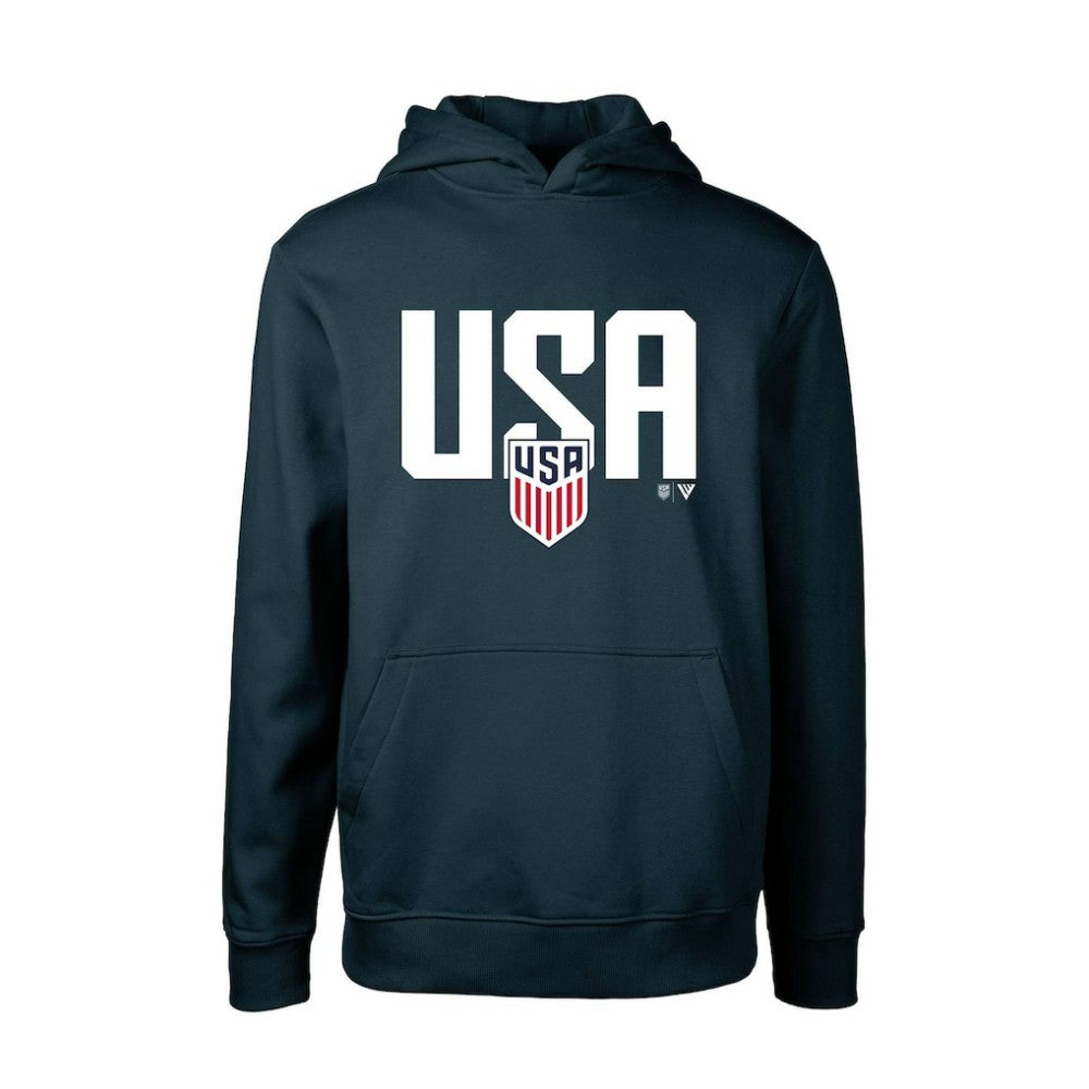 USMNT Levelwear Youth Podium Mascot Pullover Hoodie - Navy