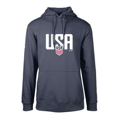 USMNT Levelwear Podium Mascot Pullover Hoodie - Navy