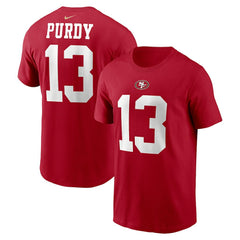 Brock Purdy San Francisco 49ers Youth Player Name & Number T-Shirt Scarlet - Nike