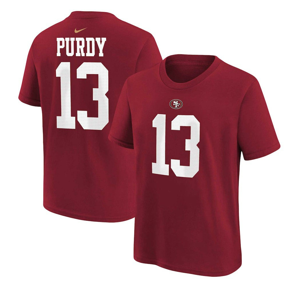 Brock Purdy San Francisco 49ers Preschool Player Name & Number T-Shirt Scarlet - Nike