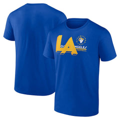 Los Angeles Rams Hometown Offensive Drive T-Shirt Royal - Fanatics