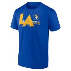 Los Angeles Rams Hometown Offensive Drive T-Shirt Royal - Fanatics