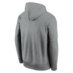 New England Patriots vs. Indianapolis Colts 2023 Frankfurt Game Pullover Hoodie Heather Charcoal - Nike
