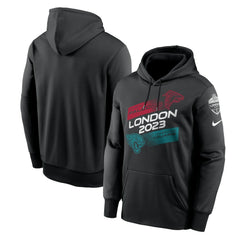 Atlanta Falcons vs. Jacksonville Jaguars 2023 London Game Pullover Hoodie Black - Nike