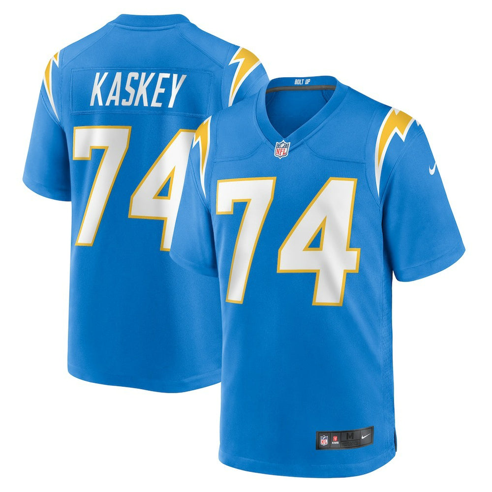 Matt Kaskey Los Angeles Chargers Team Game Jersey Powder Blue - Nike