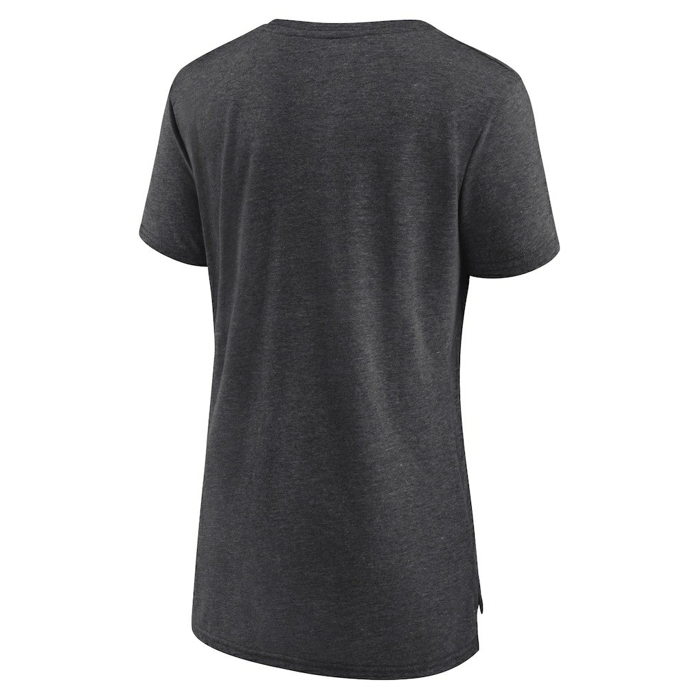 Jacksonville Jaguars Women's Our Pastime Tri-Blend T-Shirt Heather Charcoal - Fanatics