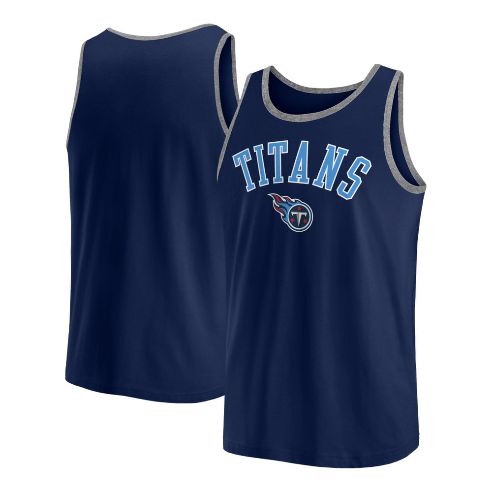 Tennessee Titans Bet Tank Top Navy - Fanatics