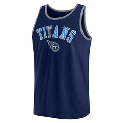 Tennessee Titans Bet Tank Top Navy - Fanatics
