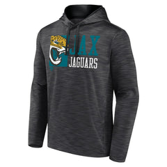 Jacksonville Jaguars Never Quit Hoodie Heather Charcoal - Fanatics