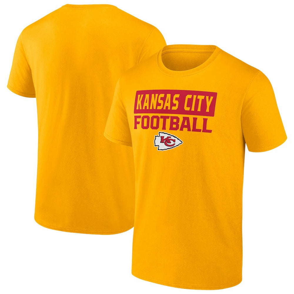 Kansas City Chiefs Serve T-Shirt Gold - Fanatics