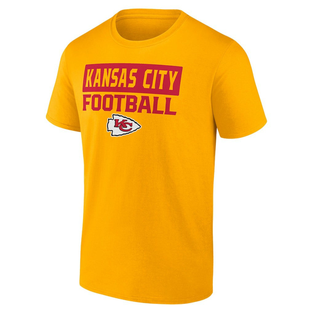 Kansas City Chiefs Serve T-Shirt Gold - Fanatics