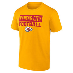 Kansas City Chiefs Serve T-Shirt Gold - Fanatics