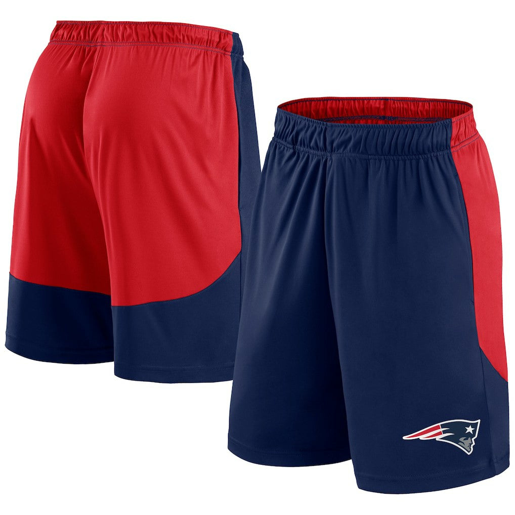 New England Patriots Go Hard Shorts Navy/Red - Fanatics