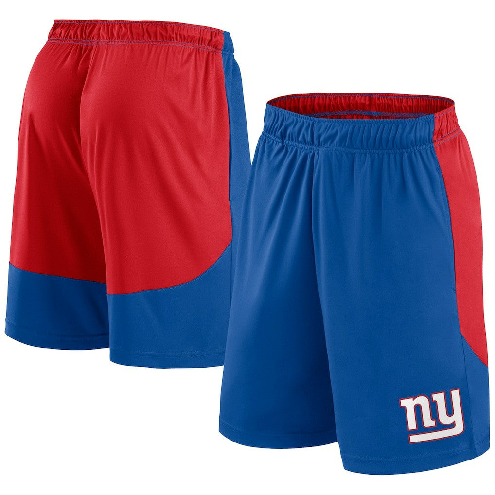 New York Giants Go Hard Shorts Royal/Red - Fanatics