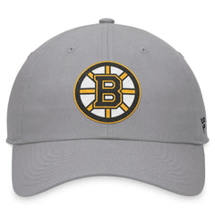 Boston Bruins Fanatics Extra Time Adjustable Hat Gray