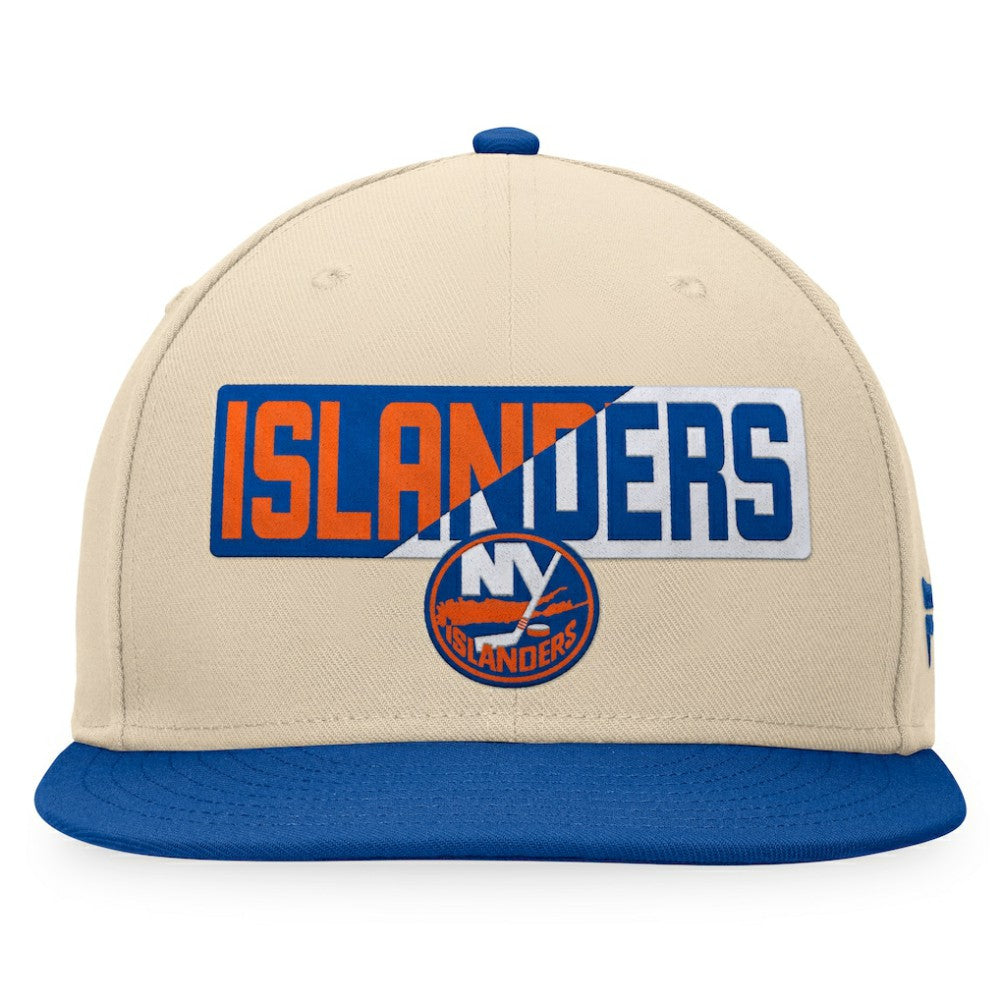 New York Islanders - Fanatics Goalaso Snapback Hat Cream/Royal