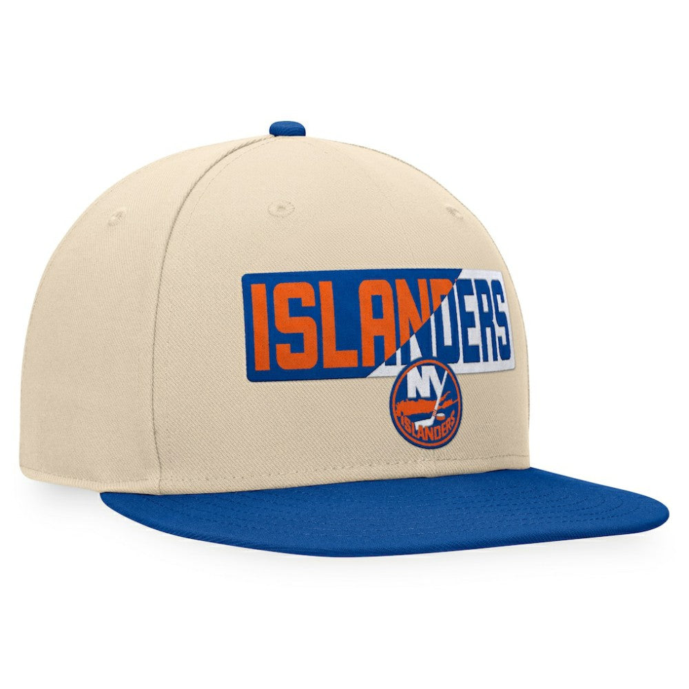 New York Islanders - Fanatics Goalaso Snapback Hat Cream/Royal