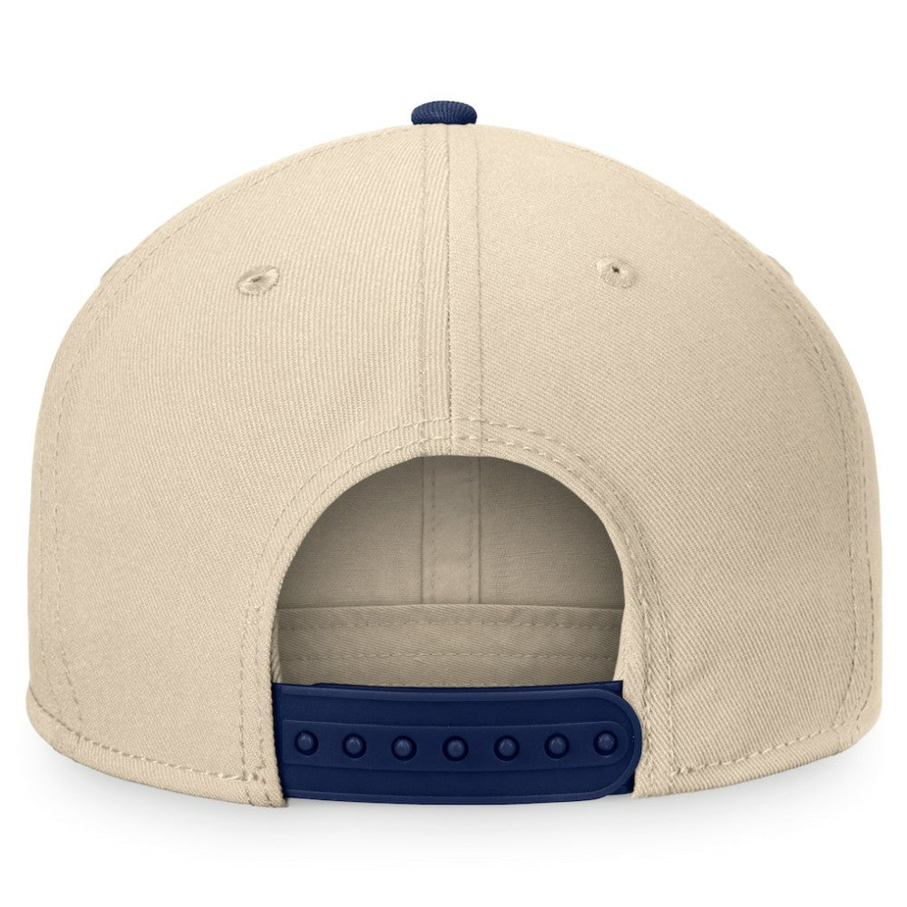 St. Louis Blues - Fanatics Goalaso Snapback Hat Cream/Navy
