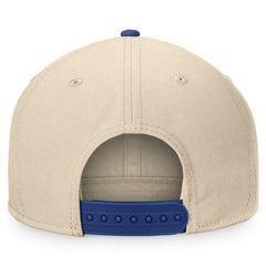 Toronto Maple Leafs - Fanatics Goalaso Snapback Hat Cream/Blue