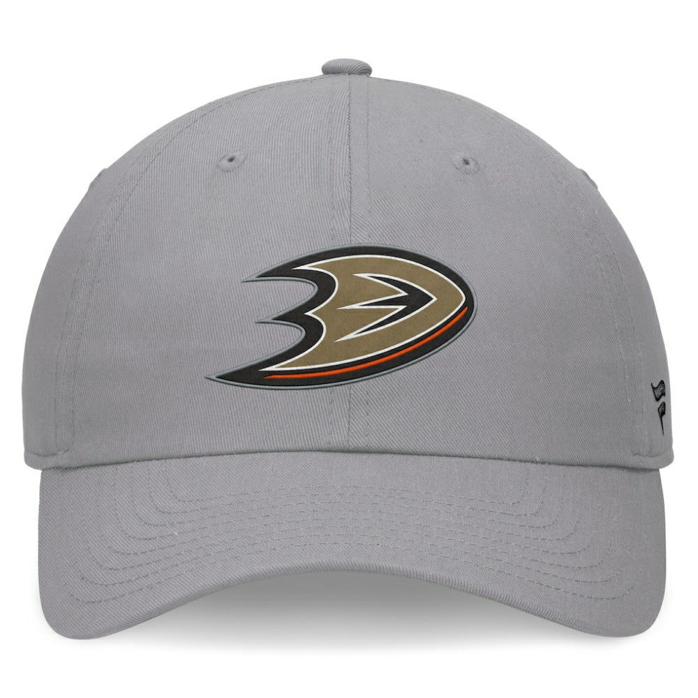 Anaheim Ducks - Fanatics Extra Time Adjustable Hat Gray