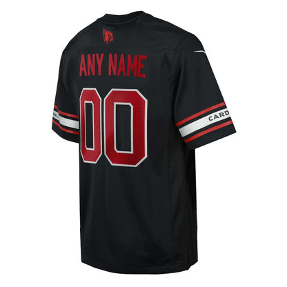 Arizona Cardinals Youth Alternate Custom Game Jersey - Black | NFL Jerseys