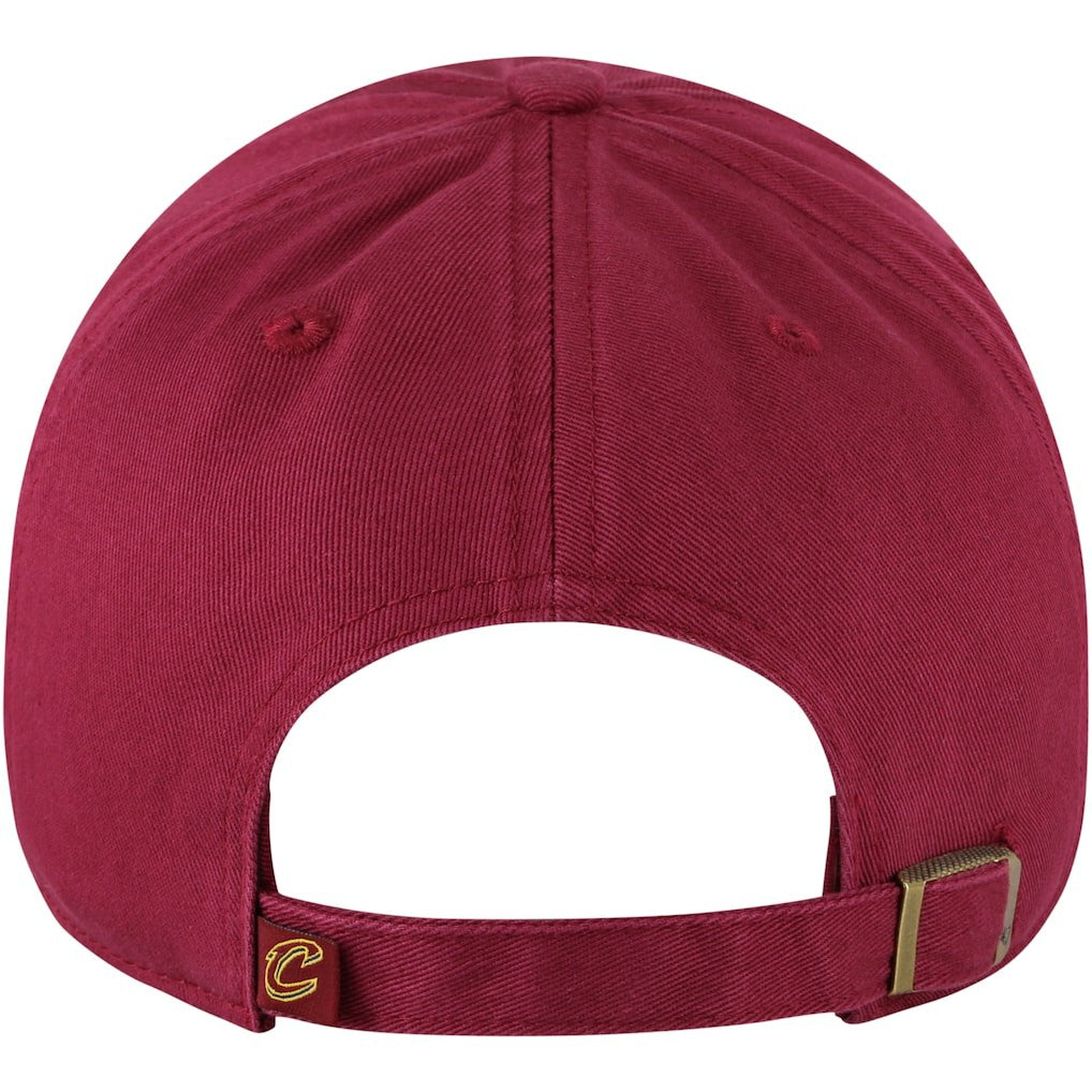 47 brand - Cleveland Cavaliers '47 Core Wordmark Clean Up Adjustable Hat - Wine