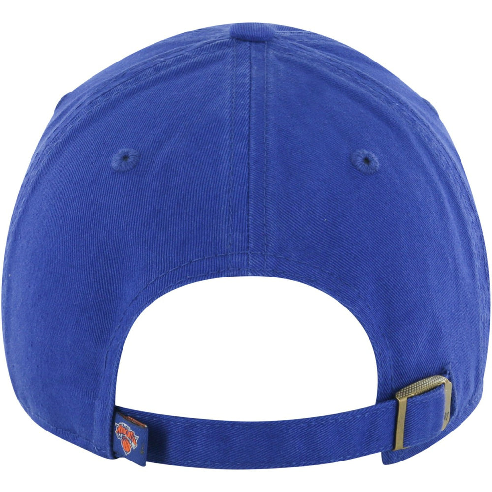 47 brand - New York Knicks '47 Core Wordmark Clean Up Adjustable Hat - Blue