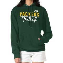 Green Bay Packers G-III 4Her by Carl Banks Women's Graphic Fleece Pullover Hoodie Green - NFL