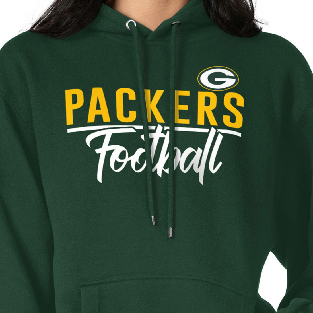 Green Bay Packers G-III 4Her by Carl Banks Women's Graphic Fleece Pullover Hoodie Green - NFL