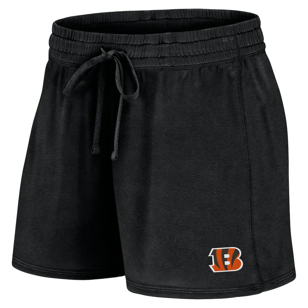 Cincinnati Bengals Women's Start to Finish T-Shirt & Shorts Combo Pack Black - Fanatics
