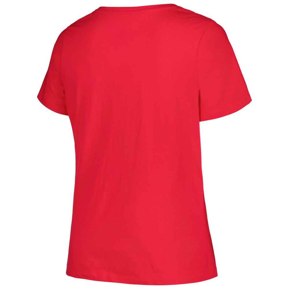 Los Angeles Angels Profile Women's Plus Size Arch Logo T-Shirt Near Me