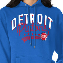 NBA - Detroit Pistons G-III 4Her by Carl Banks Women's Filigree Logo Pullover Hoodie - Blue