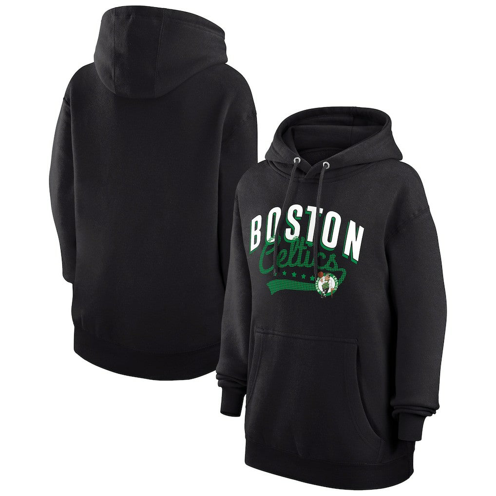 NBA - Boston Celtics G-III 4Her by Carl Banks Women's Filigree Logo Pullover Hoodie - Black