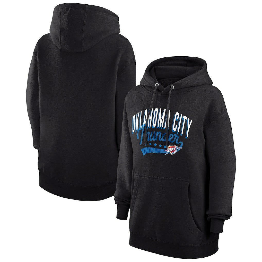 NBA - Oklahoma City Thunder G-III 4Her by Carl Banks Women's Filigree Logo Pullover Hoodie - Black