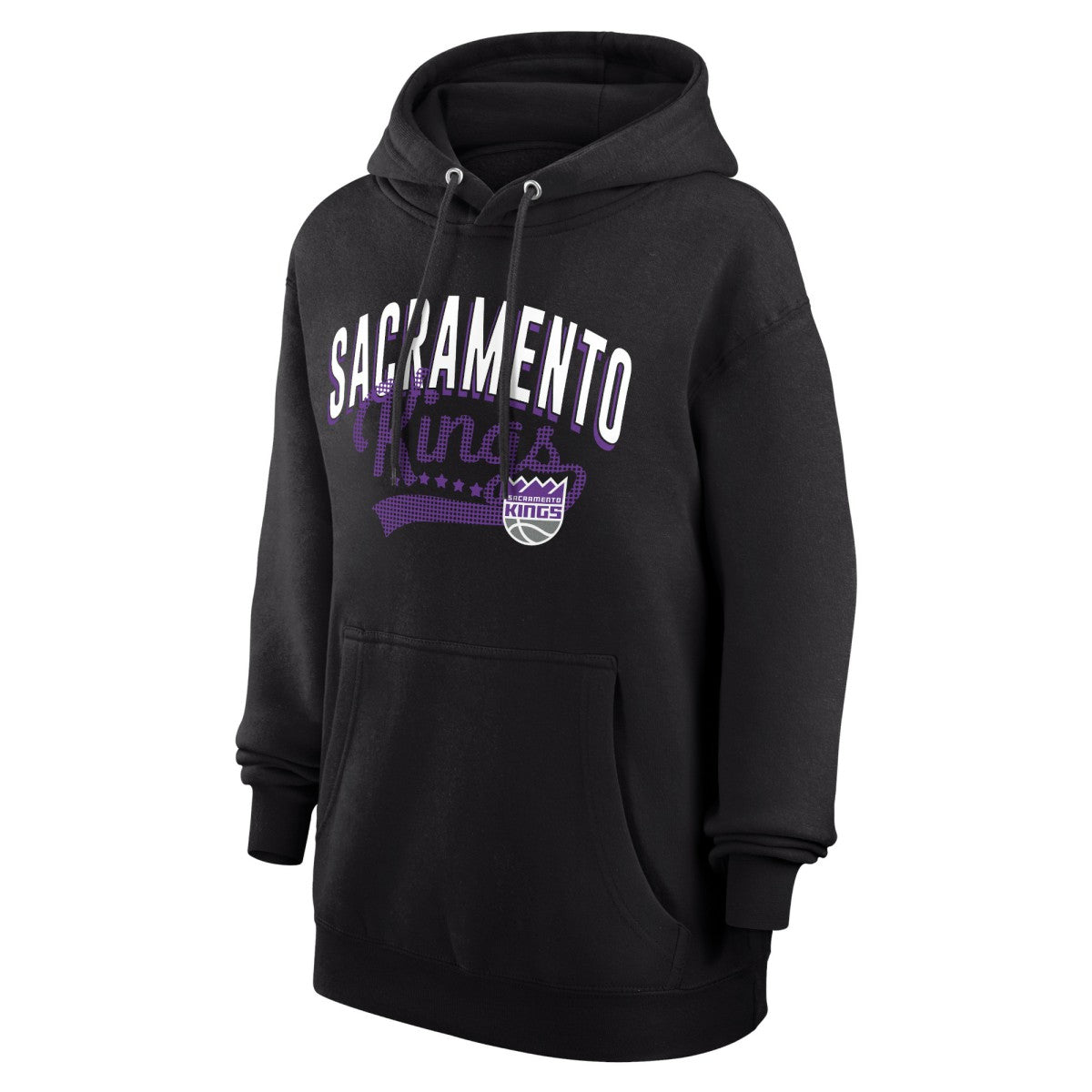 NBA - Sacramento Kings G-III 4Her by Carl Banks Women's Filigree Logo Pullover Hoodie - Black
