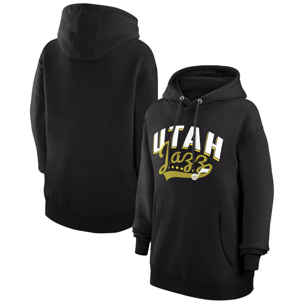 NBA - Utah Jazz G-III 4Her by Carl Banks Women's Filigree Logo Pullover Hoodie - Black